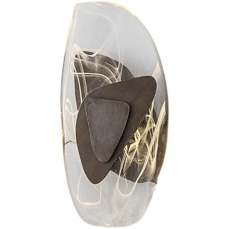 Creative Living Room Crystal Transparent Bedroom Study Wall Lamp