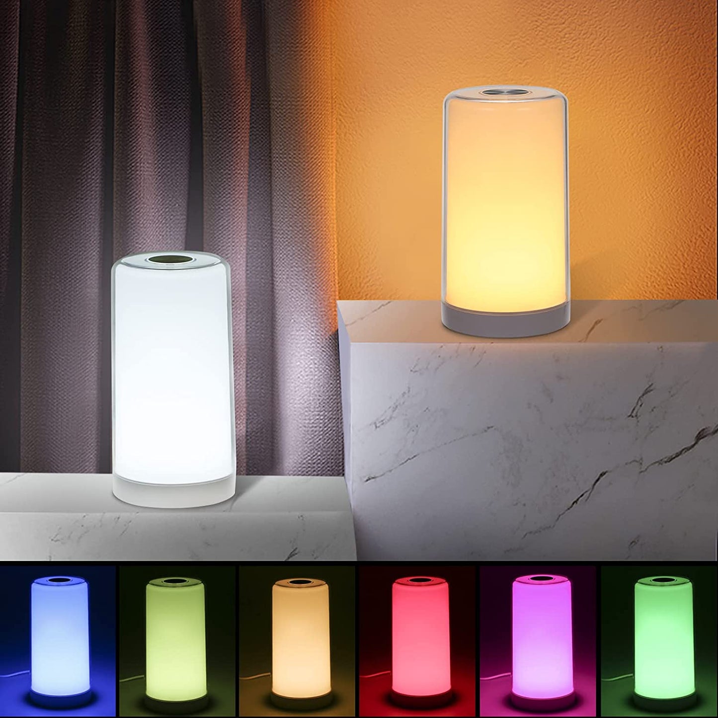 Smart Table Lamp Touch Sensing Atmosphere Lamp