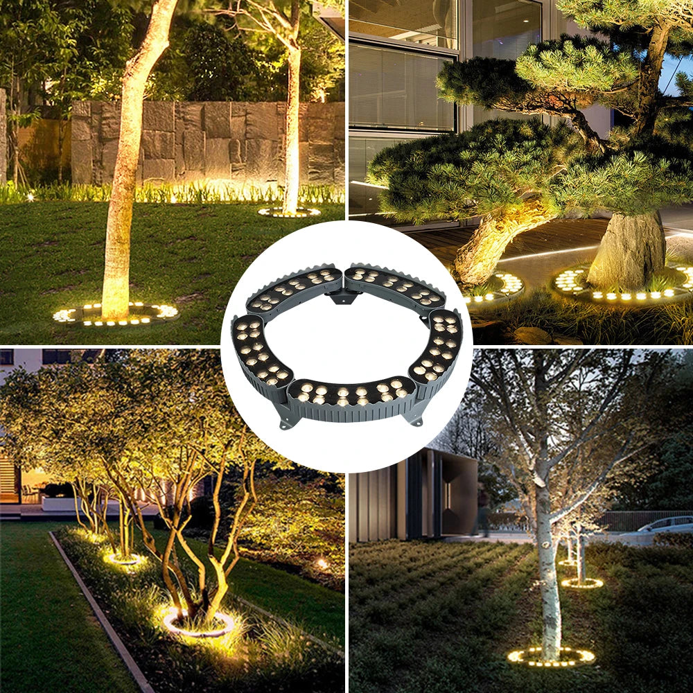 LED Tree Hugging Light Night Projection Spotlight Lamp Outdoor