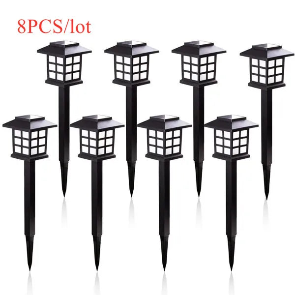 Led Solar Pathway Lights Waterproof Outdoor Solar Lamp