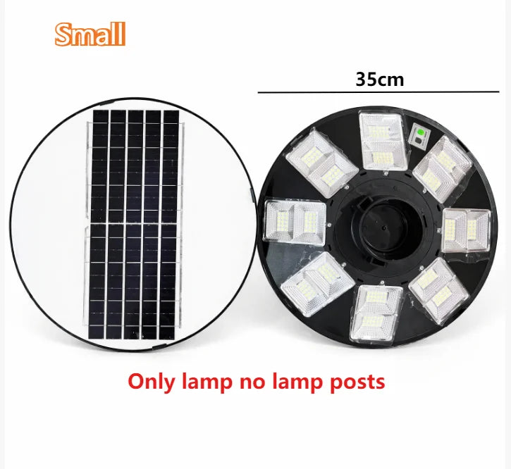 Solar Powered Outdoor Yard Light UFO Solar Charging