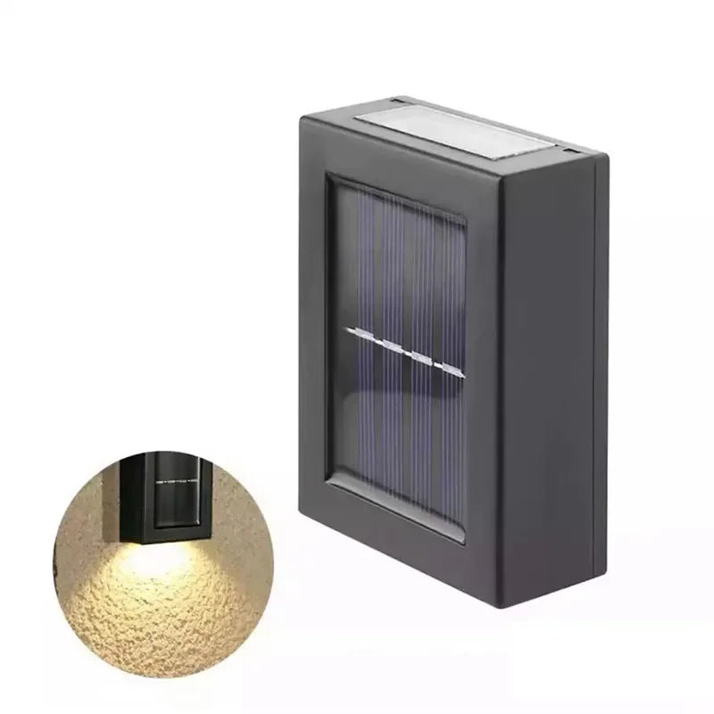 Solar Up and Down Spot Lights Outdoor, Street Wall Light Lamp