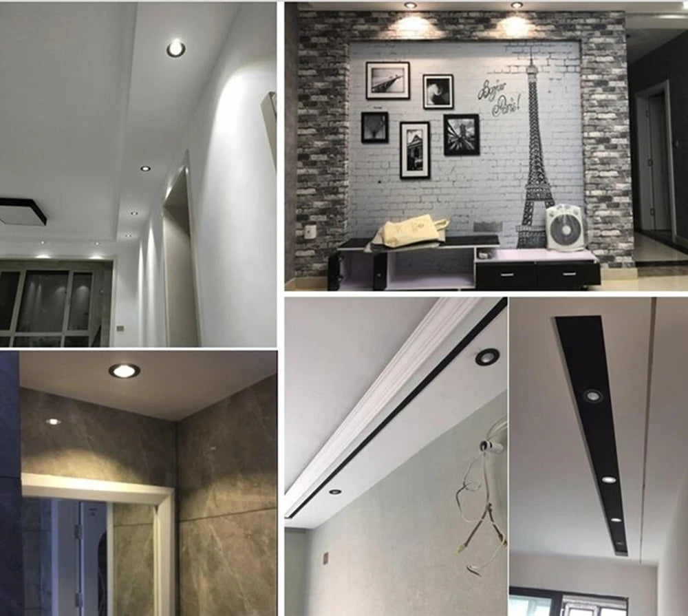 Anti-glare Led Downlights Dimmable Recessed Led Ceiling