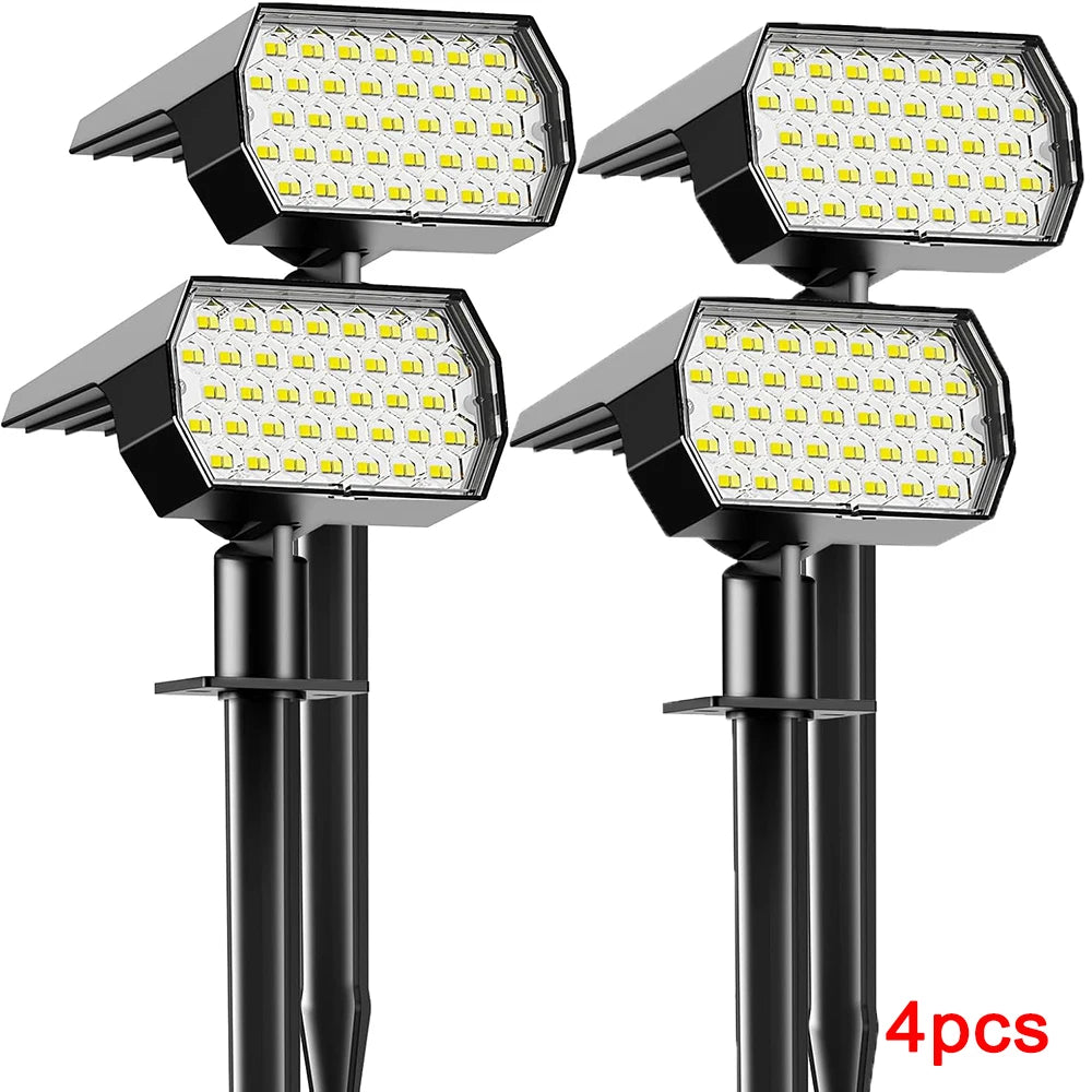 LED Solar Lawn Lights Outdoor, with Light Sensor
