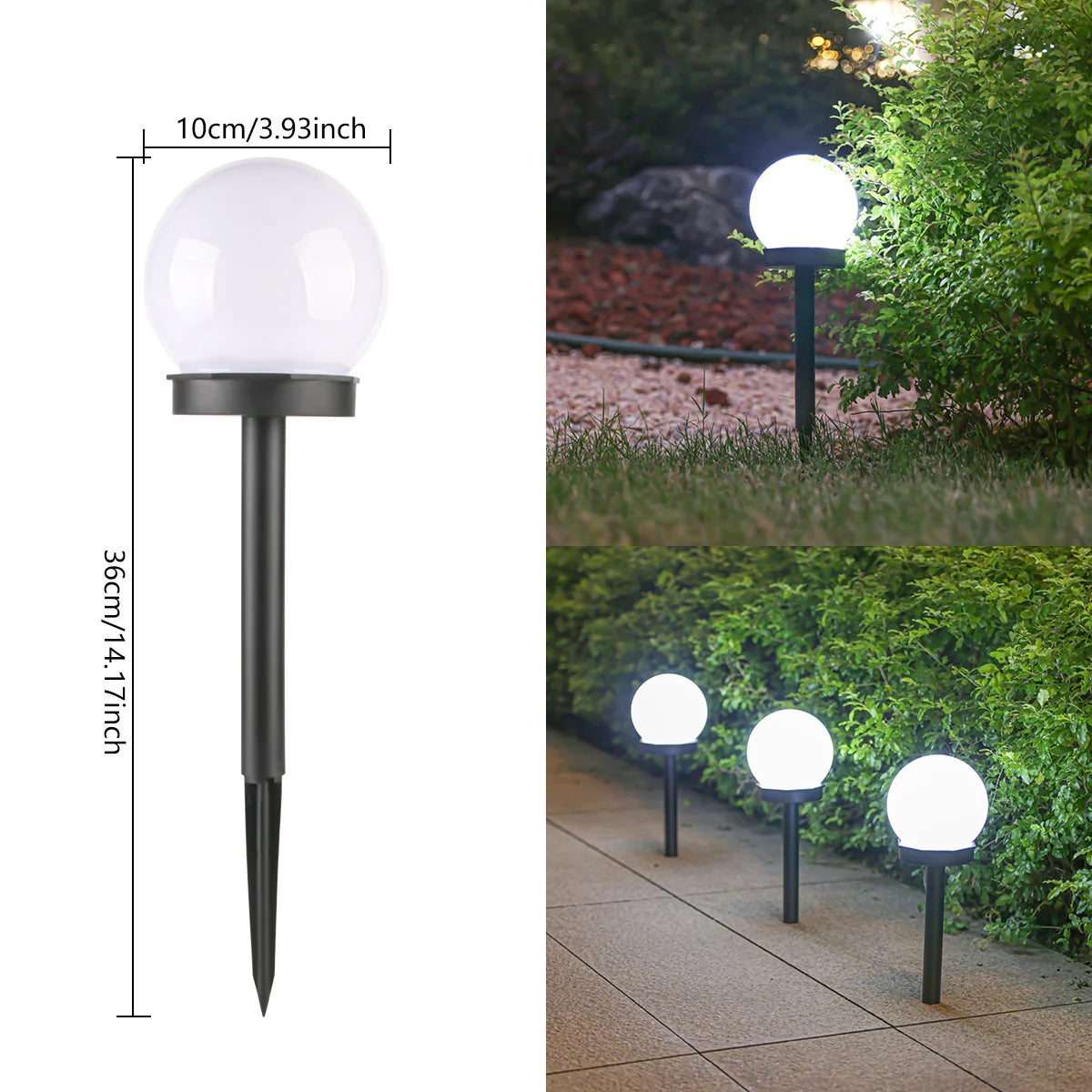 Modern Style Garden Solar Lawn Lights Outdoor Camping