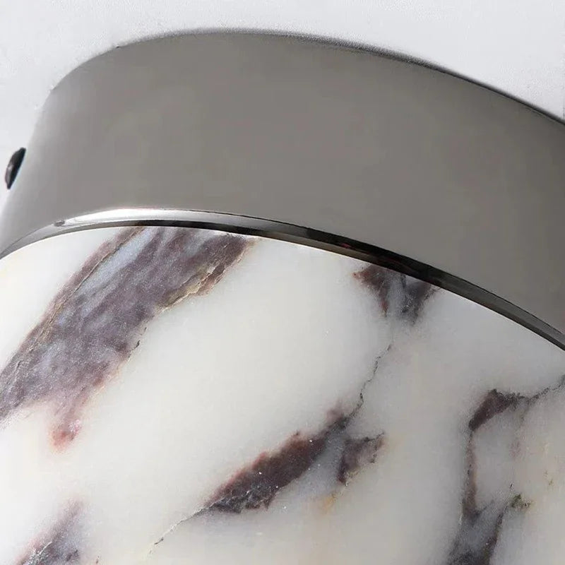 Nordic Lamp Marble Cylinder Natural Stone LED Ceiling Lamp
