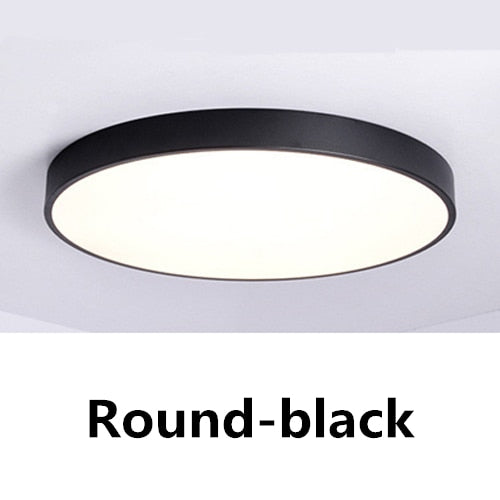 LED Ceiling Light Modern Nordic Square Round Lamp