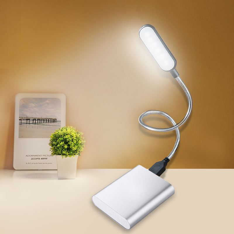 Mini Book Light Reading Light Table Lamp Flexible