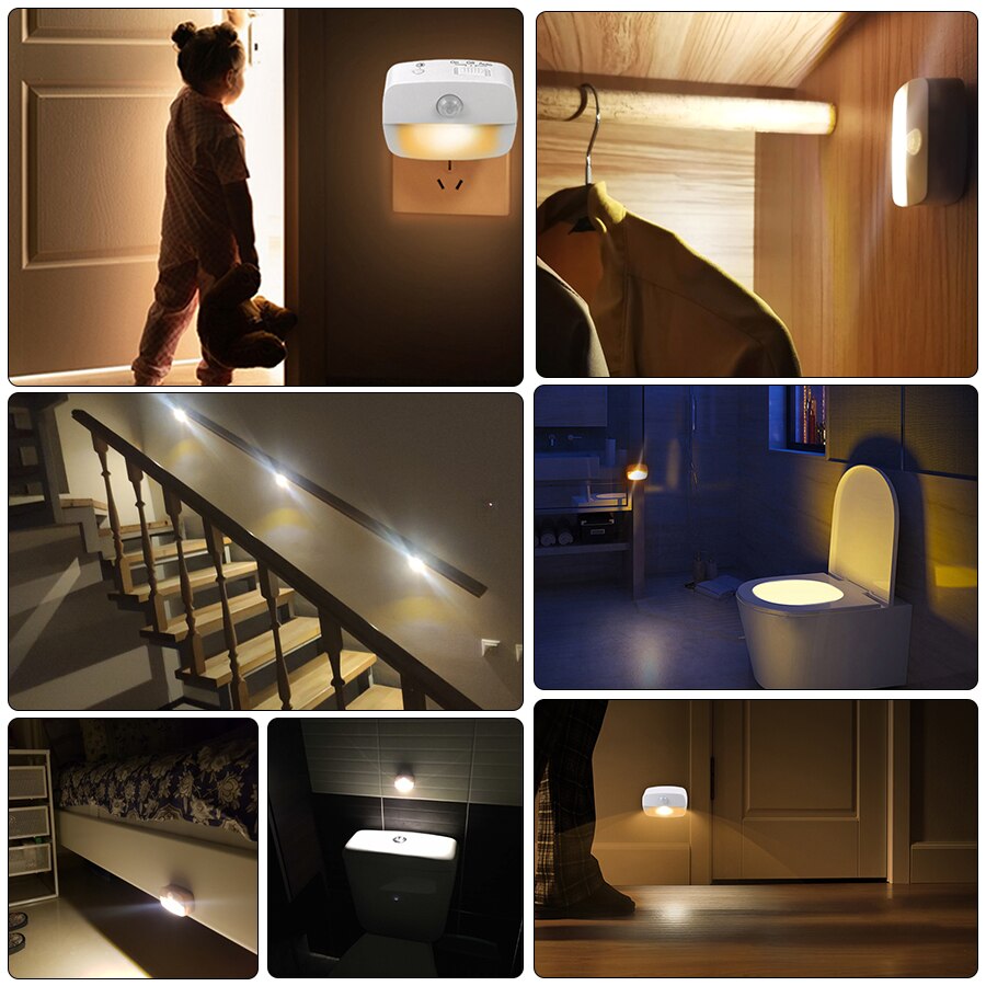 Motion Detector LED Night Lamp
