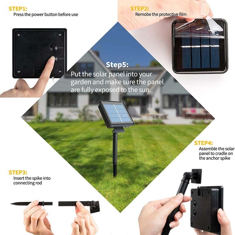 Solar Outdoor LED Lighting Strings