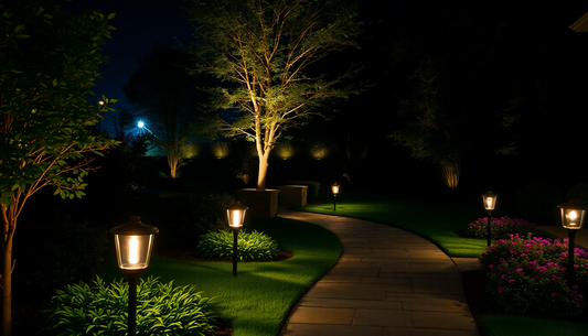 Elevate Your Outdoor Oasis with Lamp Jellyfish's Enchanting Garden Landscape Lights