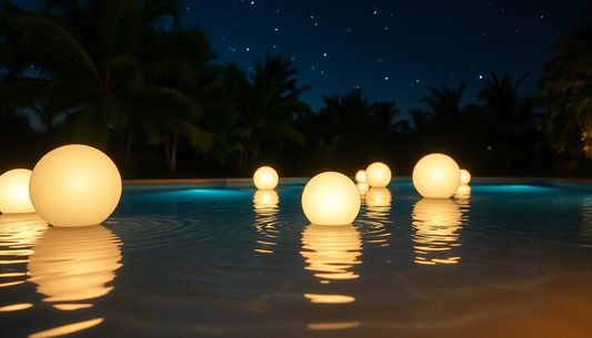 Illuminate Your World with Solar Rechargeable Water Float Lamps