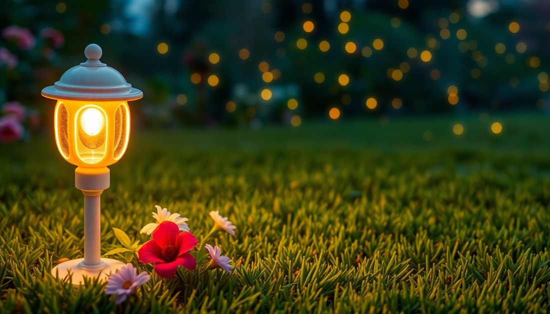 Illuminate Your Outdoor Oasis: The Allure of Plastic Lawn Lamps