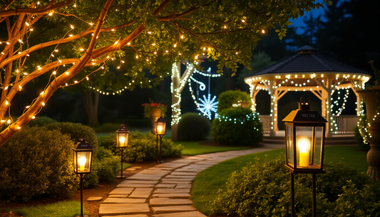 Illuminate Your Outdoor Oasis: Luminous Charging and Plug-in Lawn and Garden Decorative Lights