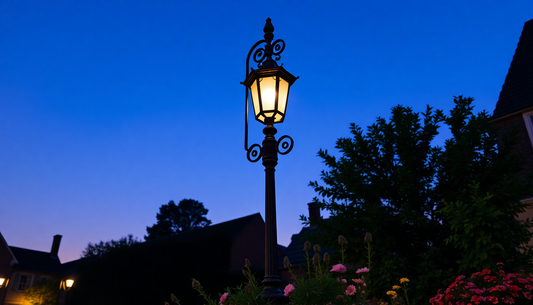 Elevate Your Garden's Ambiance with the vidaXL Garden Lamp Post