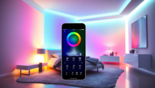 Elevate Your Space with the Intelligent APP Remote Control Symphony Light LED Night Light