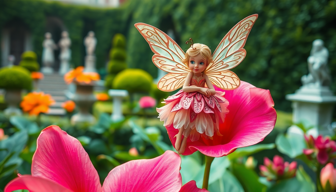 Elevate Your Home and Garden with Enchanting Flower Fairy Decor