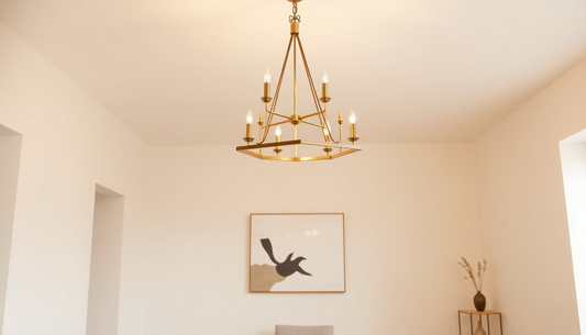 Elevate Your Dining Room with the Nordic Japanese Simple Chandelier