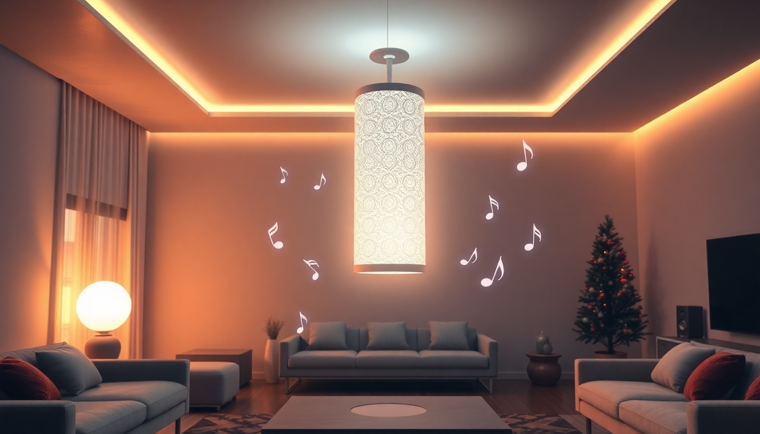 Elevate Your Home with the Magnetic Levitation Lamp Bluetooth Stereo - A Christmas Delight