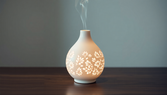 Elevate Your Home Ambiance with the Timing Plug-in Ceramic Fragrance Lamp