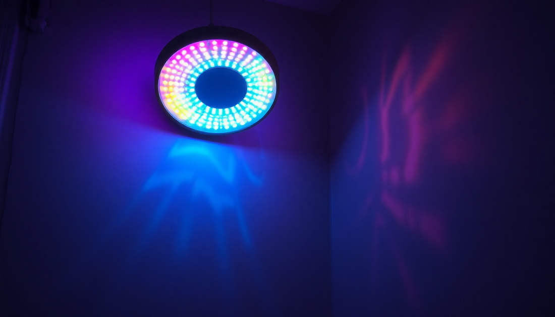 Elevate Your Space with the Mesmerizing 16 Colors LED Water Ripple Ambient Night Light