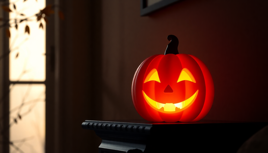 Illuminate Your Halloween with the Enchanting Home Decor Halloween Pumpkin Night Light