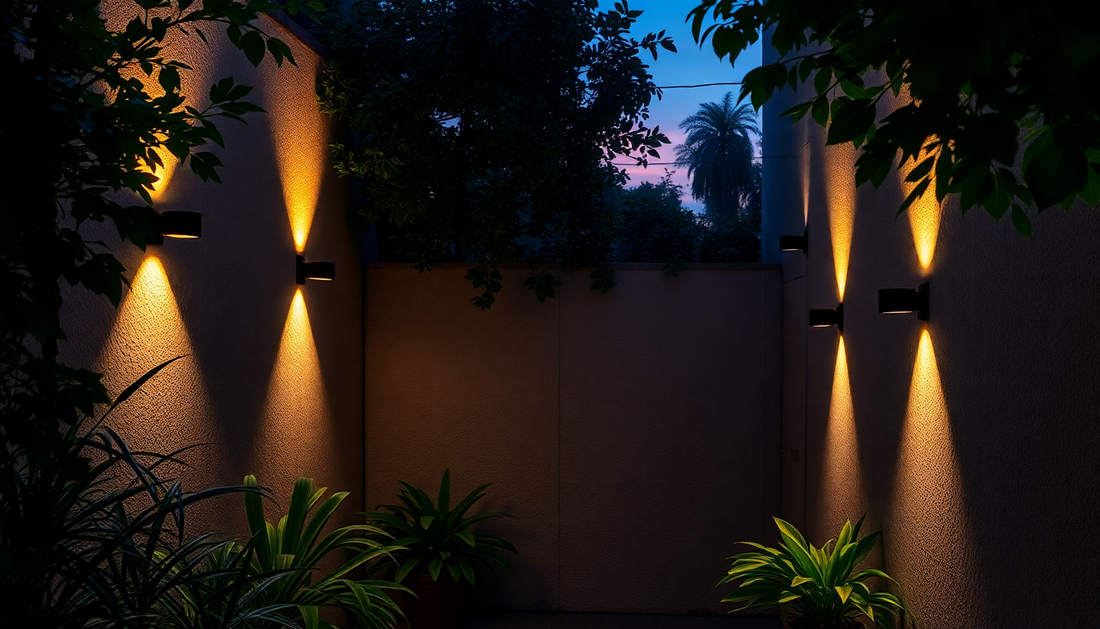 Illuminate Your Outdoor Oasis with Solar Garden Courtyard Lights