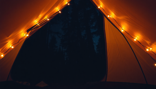 Elevate Your Outdoor Camping Experience with the Mesmerizing Outdoor Camping Tape Lamp