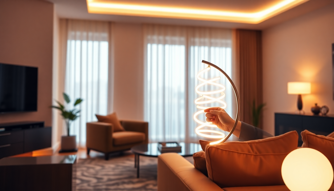 Illuminate Your Home with the Best Lamps Online: Discover the Unique Appeal of LED Spiral Table Lamps and More