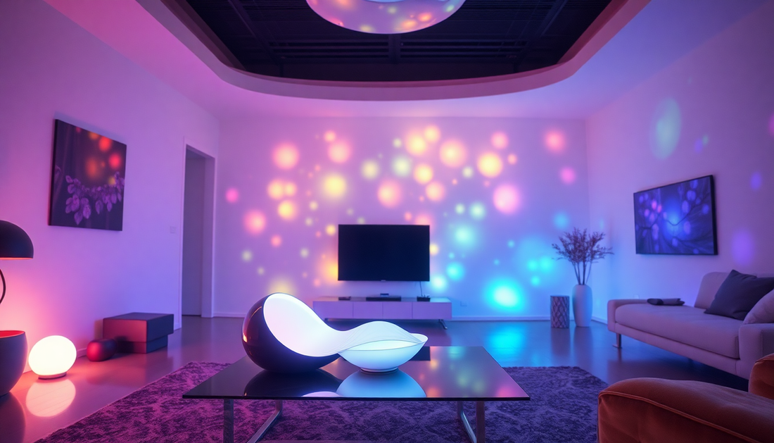 Elevate Your Space with the Conch Smart RGB Atmosphere Light Bluetooth Speaker