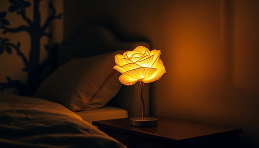 Elevate Your Spaces with the Enchanting Glow of LED Rose Diamond Table Lamps