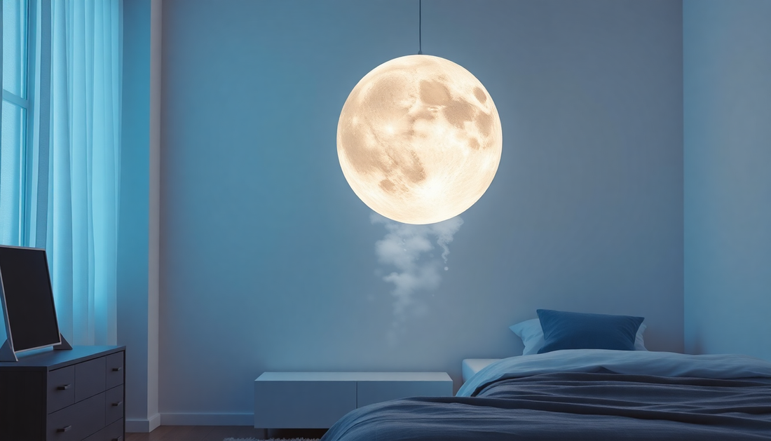 Elevate Your Space with the Mesmerizing 3D Moon Lamp Humidifier