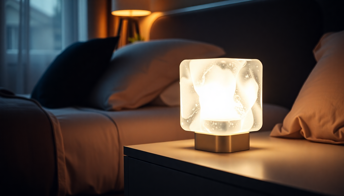 Elevate Your Space with the Captivating Ice Cube Small Night Lamp