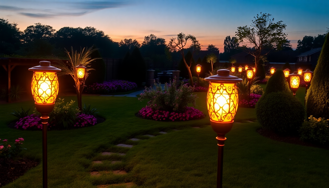 Illuminate Your Outdoor Oasis: The Captivating Allure of LED Waterproof Solar Torch Lights