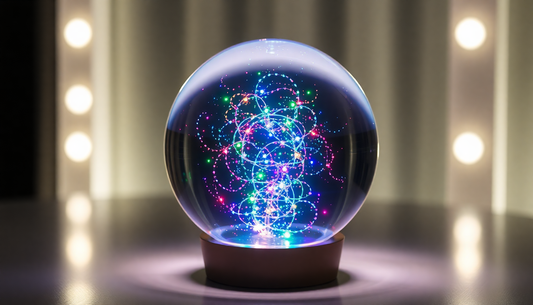 Illuminate Your Space with the Mesmerizing LED Crystal Ball Light Fairy Lamp