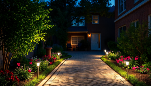 Illuminate Your Outdoor Oasis with the Outdoor Courtyard Garden Plug-in Solar Landscape Light