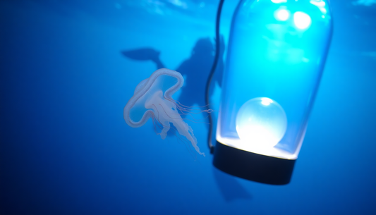 Elevate Your Space with the Mesmerizing Jellyfish Diver Small Night Lamp