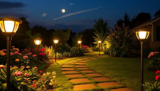 Illuminate Your Outdoor Space with the Power of LED Solar Lawn Lights