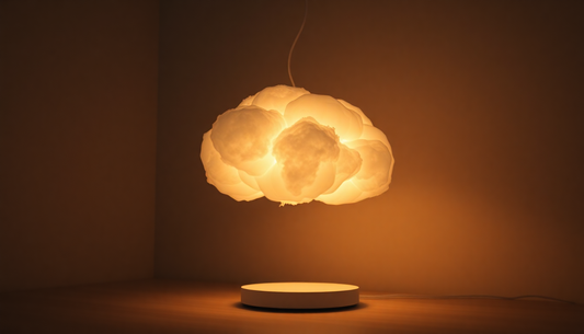 Elevate Your Space with the Mesmerizing Magnetic Levitation Cloud Lamp