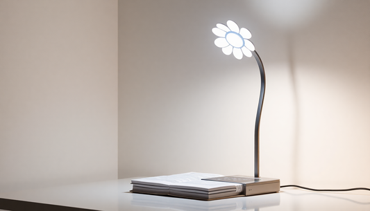 Elevate Your Student Sanctuary: Discover the Flower LED Desk Lamp for Optimal Lighting and Eye Protection