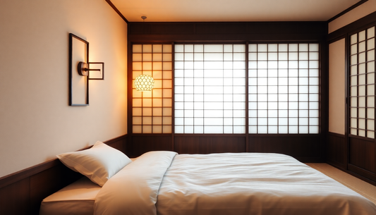 Illuminate Your Home with the Best Lamps Online: Huangdongshi Japanese-style Bedroom Bedside Wall Lamp