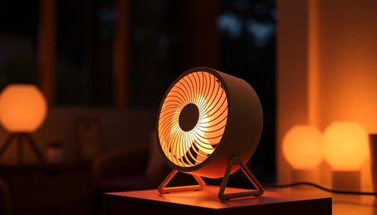 Illuminate Your Space with the Captivating 2-in-1 Mosquito Killing Mini Desk Fan and Night Lamp