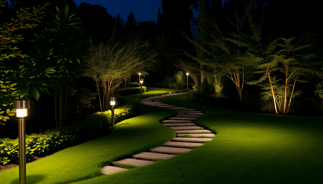 Elevate Your Outdoor Oasis with Stainless Steel Garden Landscape Lights