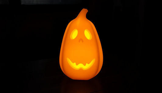 Illuminate Your Spooky Nights with the Ghost Pumpkin Small Night Lamp