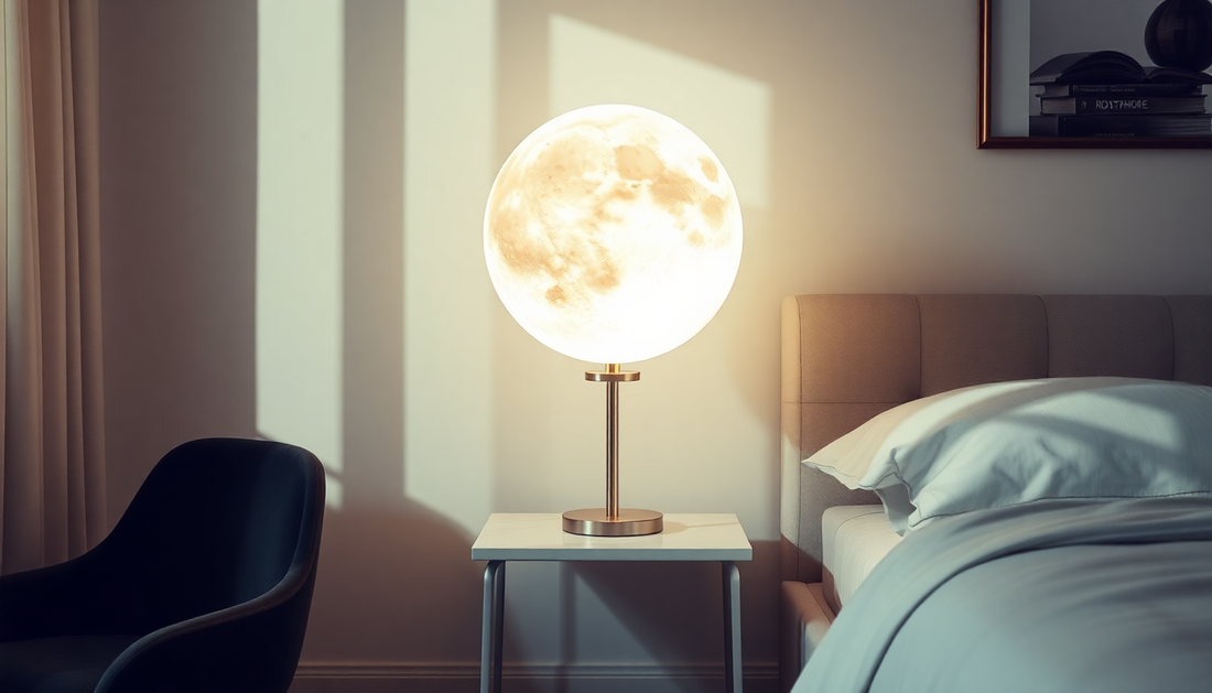 Illuminate Your Space with the Captivating Moon Table Lamp