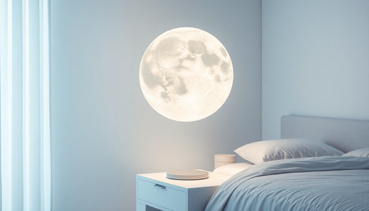 Elevate Your Space with the Mesmerizing Maglev Moon Lamp