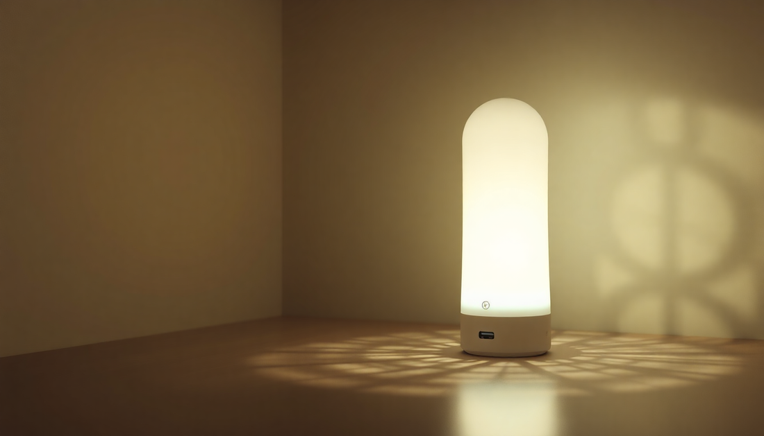 Illuminate Your Nights with the Power Display Smart Infrared Sensor Lamp