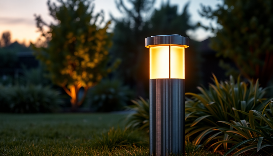 Illuminate Your Outdoor Oasis with Solar Cylindrical Lawn Lights