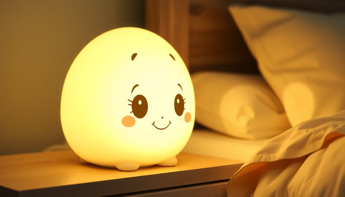 Unleash the Magic of the Silicone Children's Cartoon Bedroom Emotional Small Night Lamp