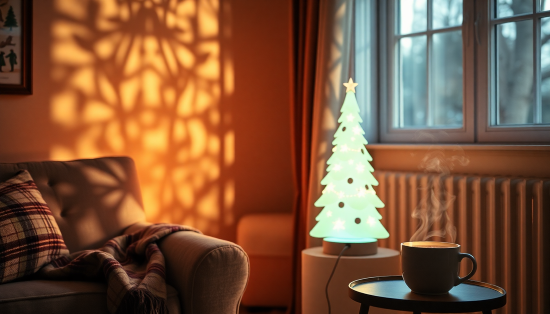 Illuminate Your Holidays with the Enchanting Christmas Tree Silicone Night Light Lamp